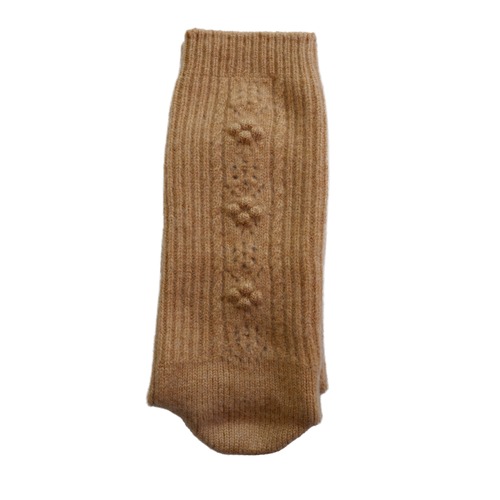 North pole Lamb’s wool socks col.camel