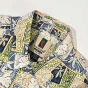 90s USA製 TORI RICHARD トリリチャード 半袖 アロハシャツ S/マルチ メンズ ビンテージ