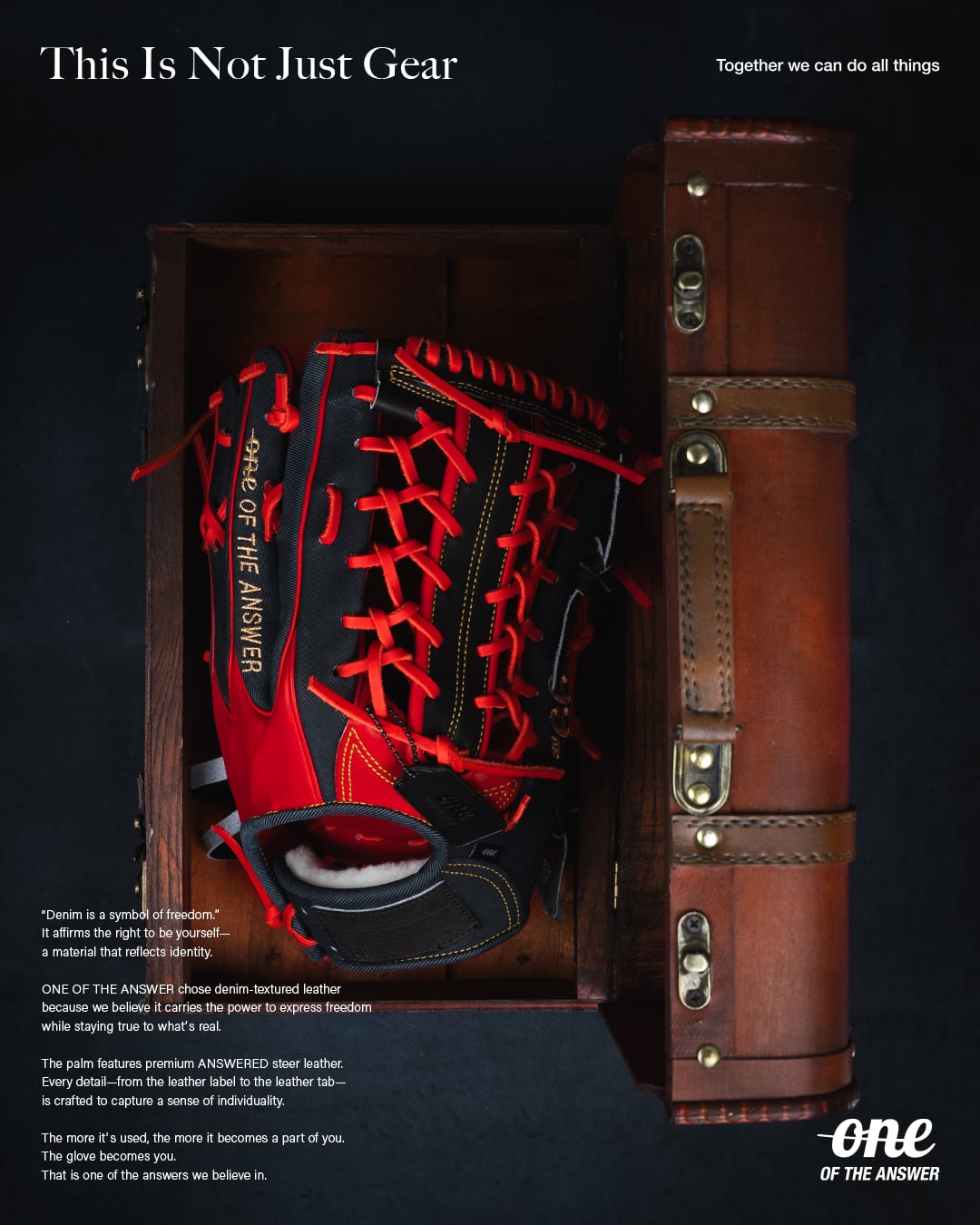 【抽選販売世界10個限定】#66(レッド) THE ONE DENIM AUTHENTICS(シリアルNo.付き)