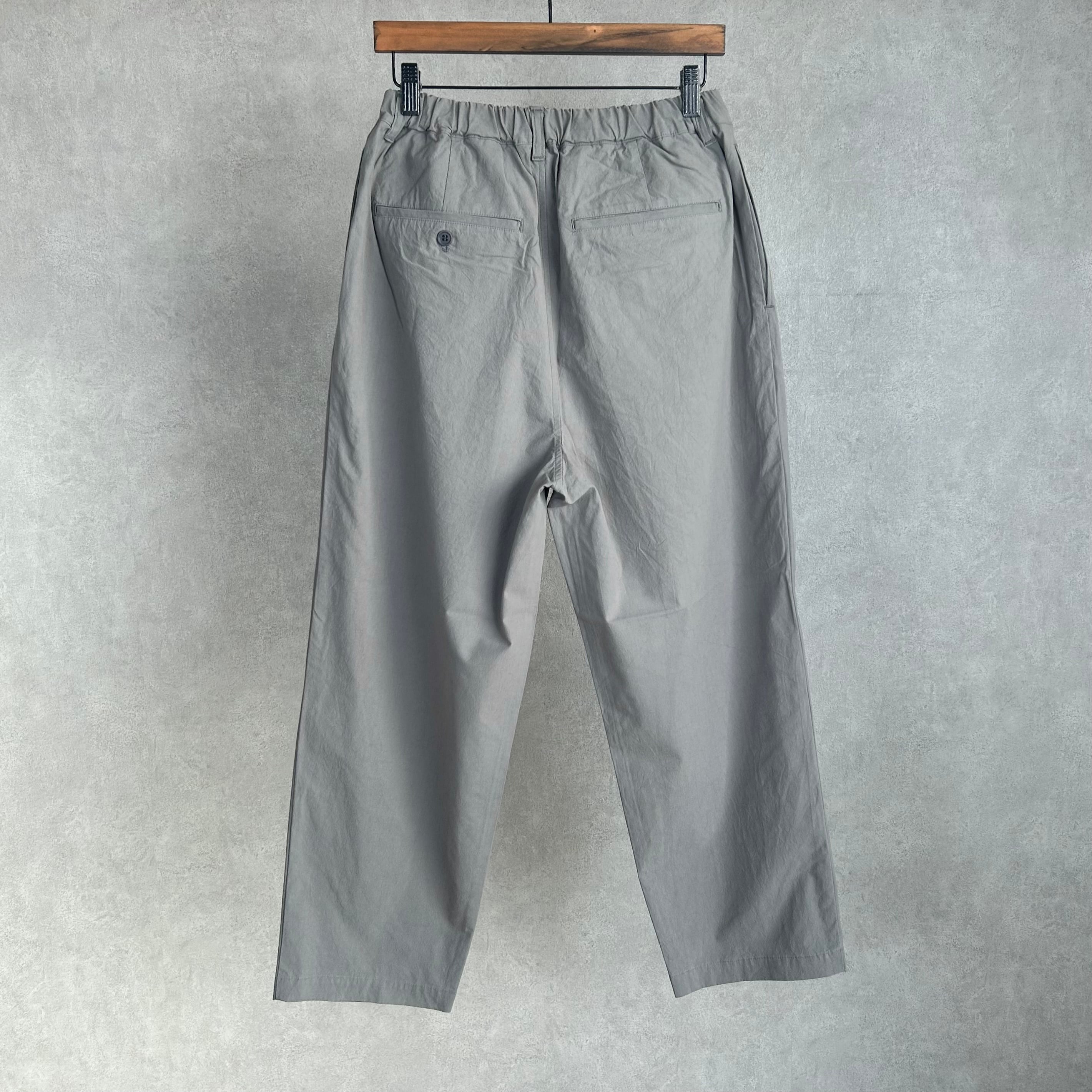 26SS》【STILL BY HAND】HIGH TWIST DRAPE TAPERED PANTS スティルバイ