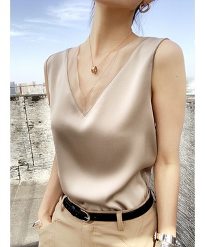 ノースリーブ◆プラスサイズ【t-10480】