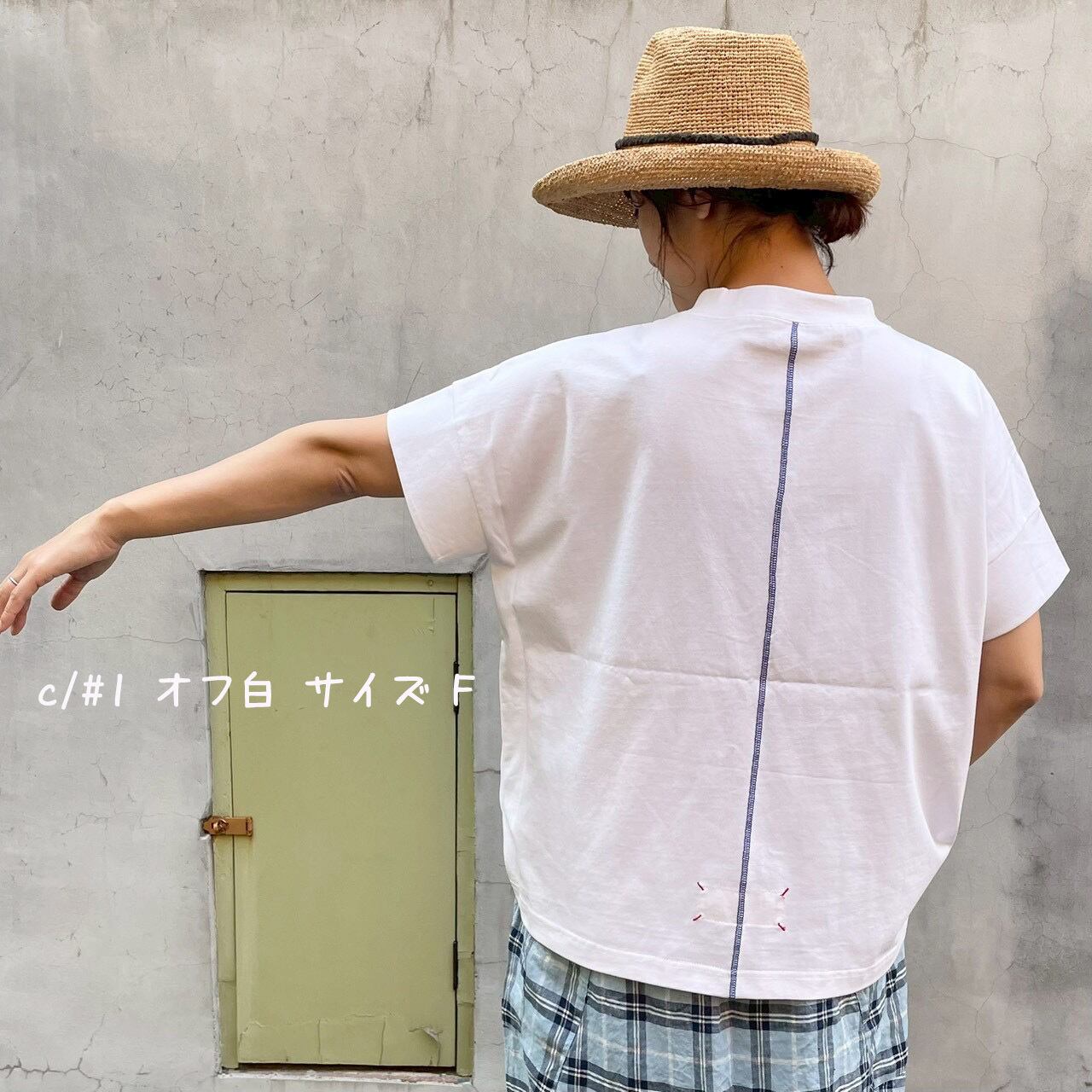 スタンド衿 Tシャツ Girl'sTシャツ 62C43 サイズF | 快晴堂