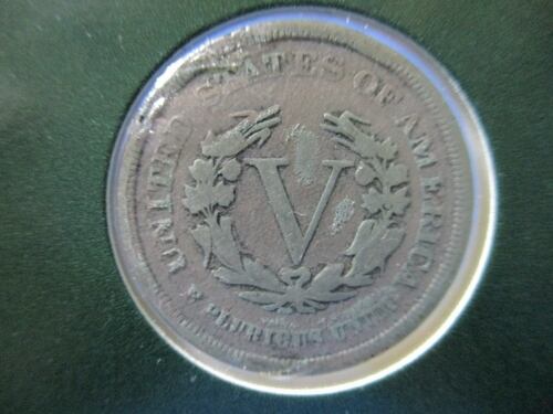 アメリカ 5セント硬貨☆1883年／アンティークコイン／フランクリン