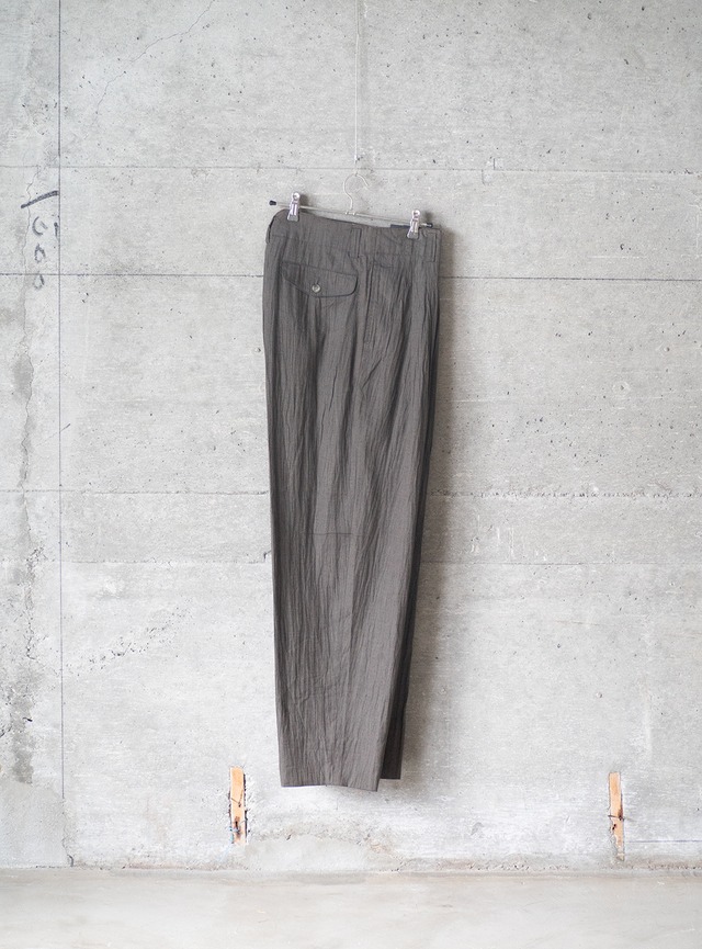 "NEO BLOOD TOKYO" 1990s Cotton crepe trousers
