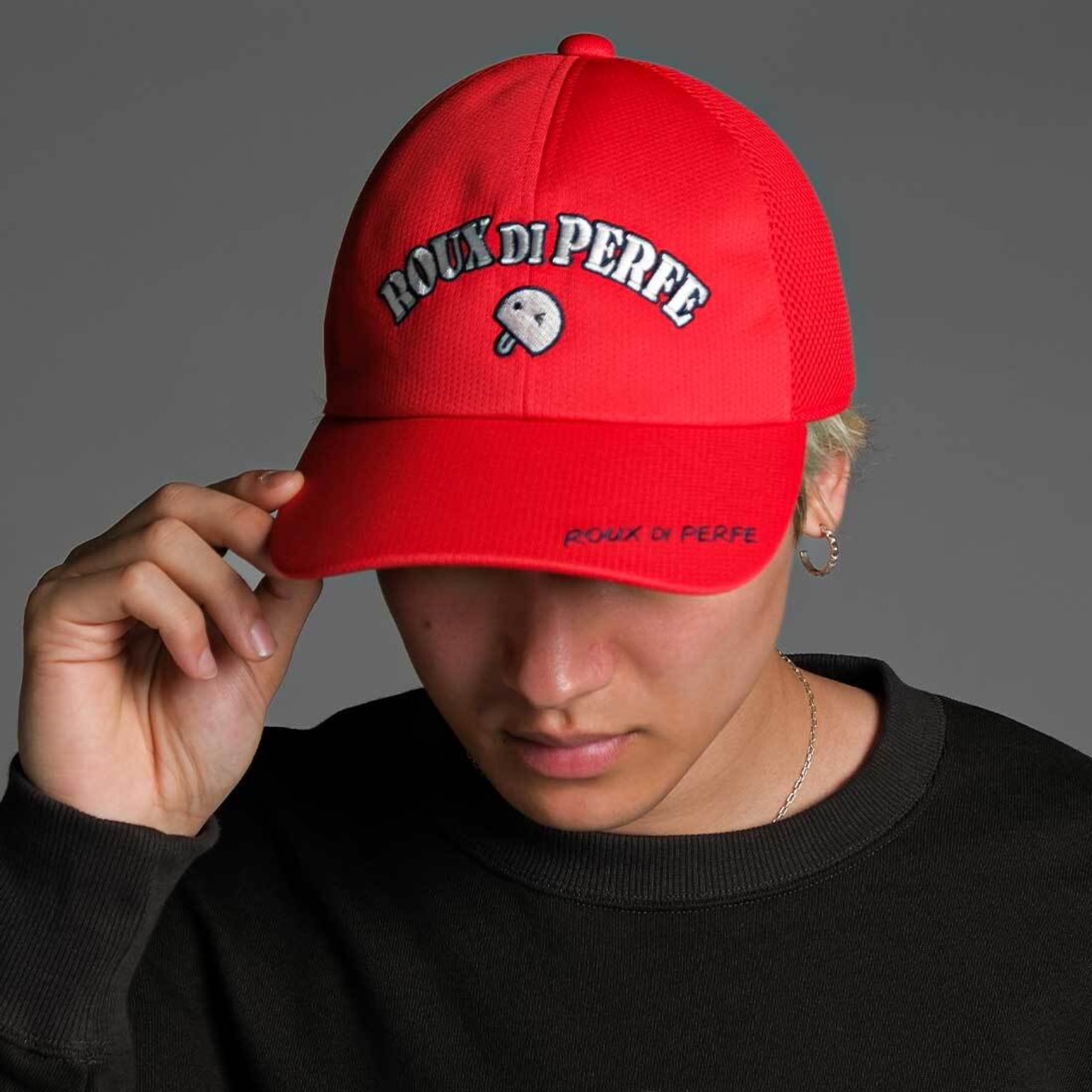 日本製ベーマークメッシュキャップ