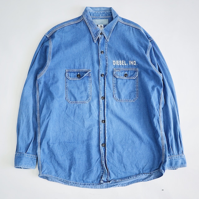 DIESEL EMBROIDERY DESIGN DENIM SHIRT