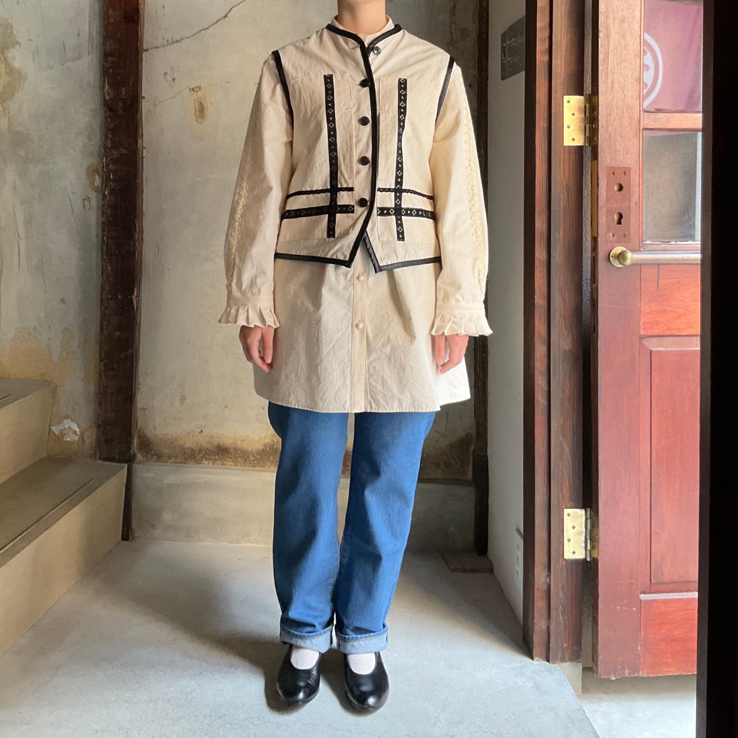 ASEEDONCLOUD/アシードンクラウド Reversible uniform vest