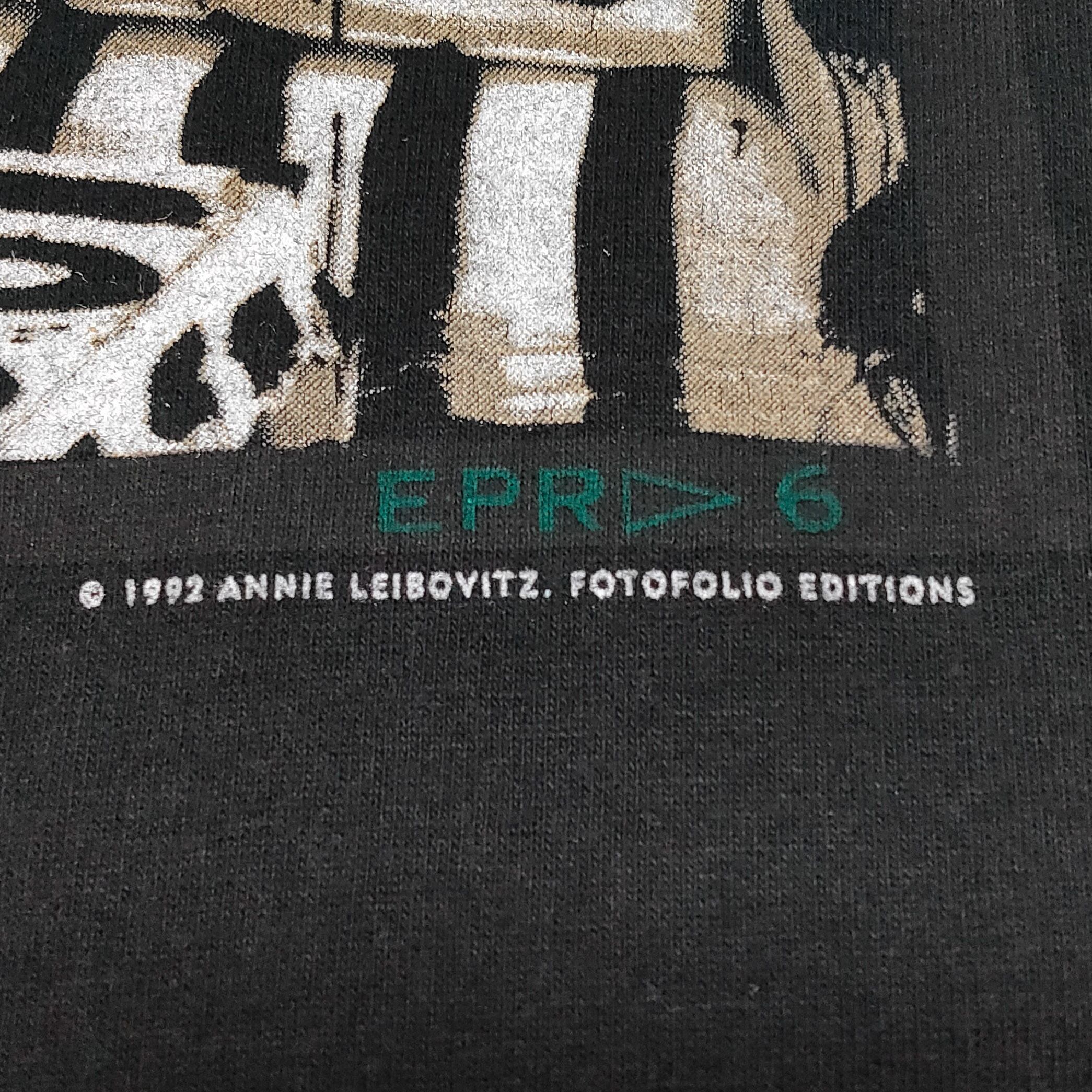 90s keith haring annie leibovitz Tシャツ　XL