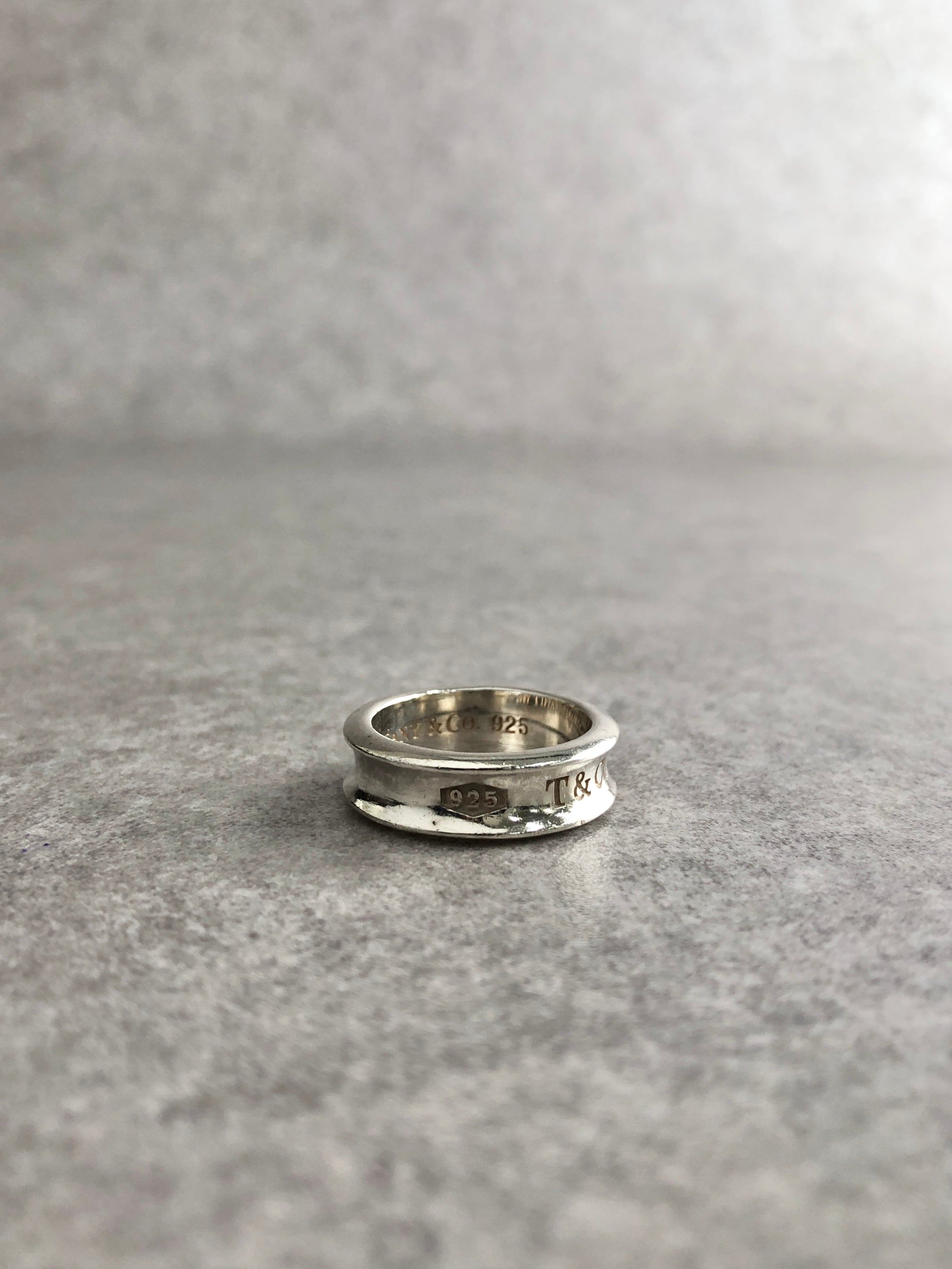 Tiffany & Co. ティファニー 指輪 17号 シルバー ナロー 925 リング