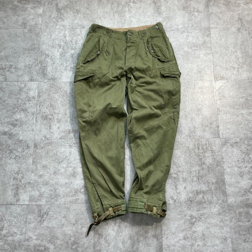 60s スウェーデン軍 実物 M-59 カーゴパンツ