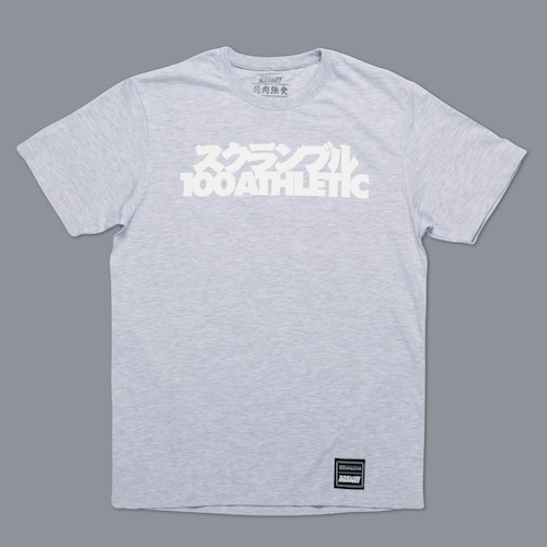 SCRAMBLE X 100ATHLETIC TEE – GREY