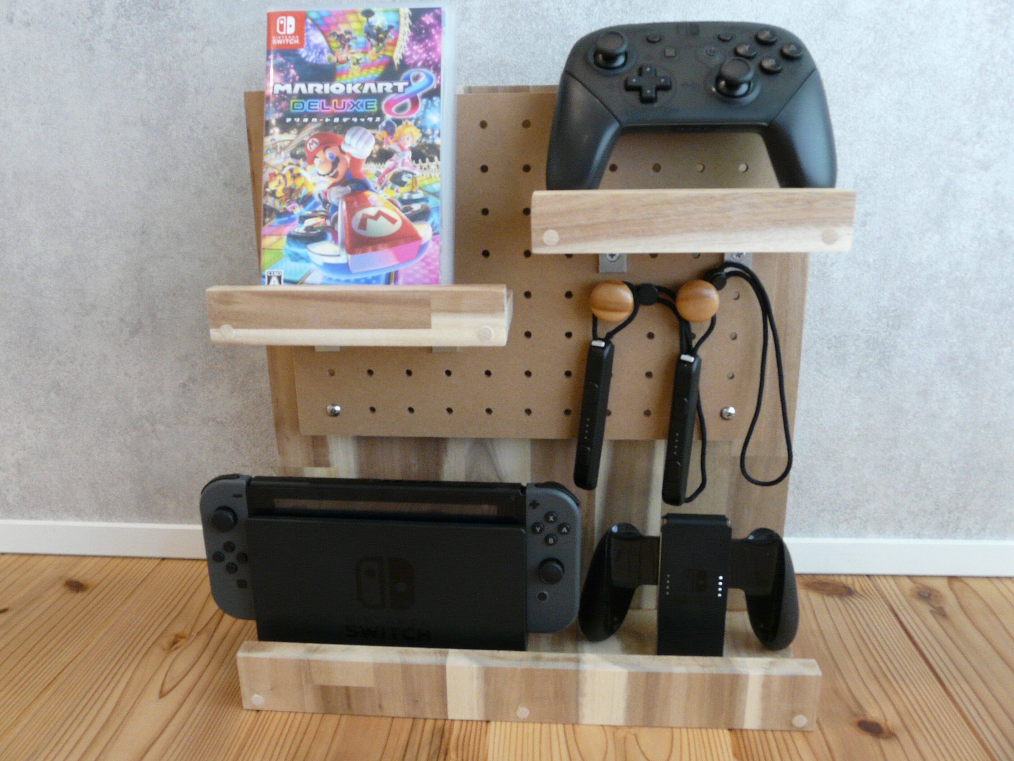 任天堂 スイッチ Nintendo Switch 収納 ハンドメイド 木の実