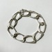 Vintage Austrian Hallmarked 835 Silver Modernist Link Bracelet From Hungary