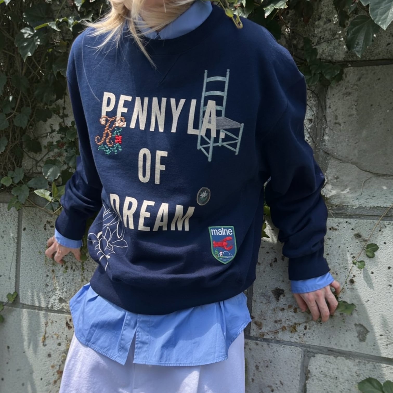 KHOKI  [HANDSTITCHED SWEATSHIRT]