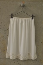 White lace petticoat