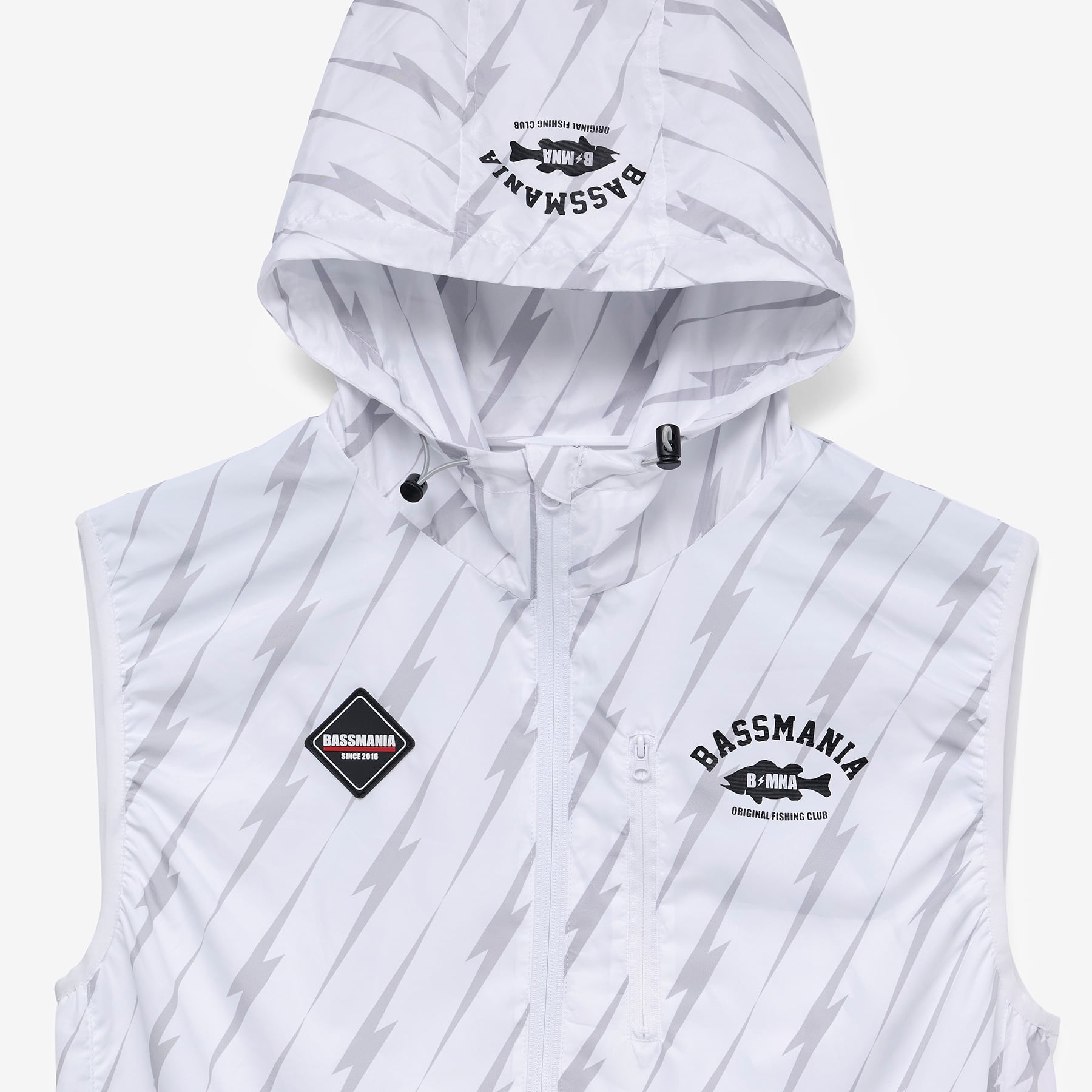 【BASSMANIA】Thunder design 空調ベスト［WHT］ Thunder design 空調ベスト［WHT］［LIMITED］ | bassmania.jp