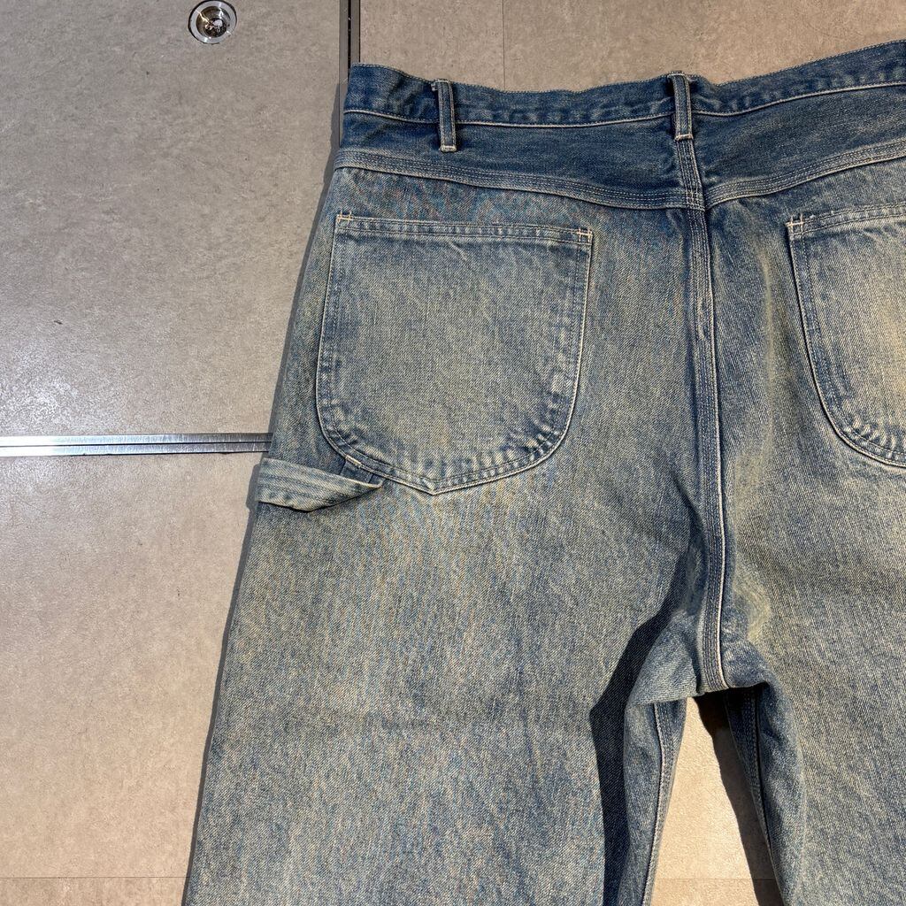 AURALEE オーラリー 24AW Selvedge Faded Heavy Denim Painter Pants