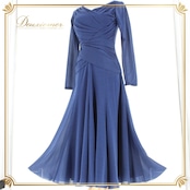 社交ダンス 衣装 スタンダード ドレス ワンピース レッスンウェア パーティドレス レディース ネイビー系 紺 Fantasy ファンタジー 無地 大人 ネイビー 成人用 エレガント フォーマル ドレスアップ 演出 シンプル 高品質 ポリエステル製 伸縮性 結婚式 2次会 発表会 ステージ衣装 体型カバー ルームウェア スタイルアップ