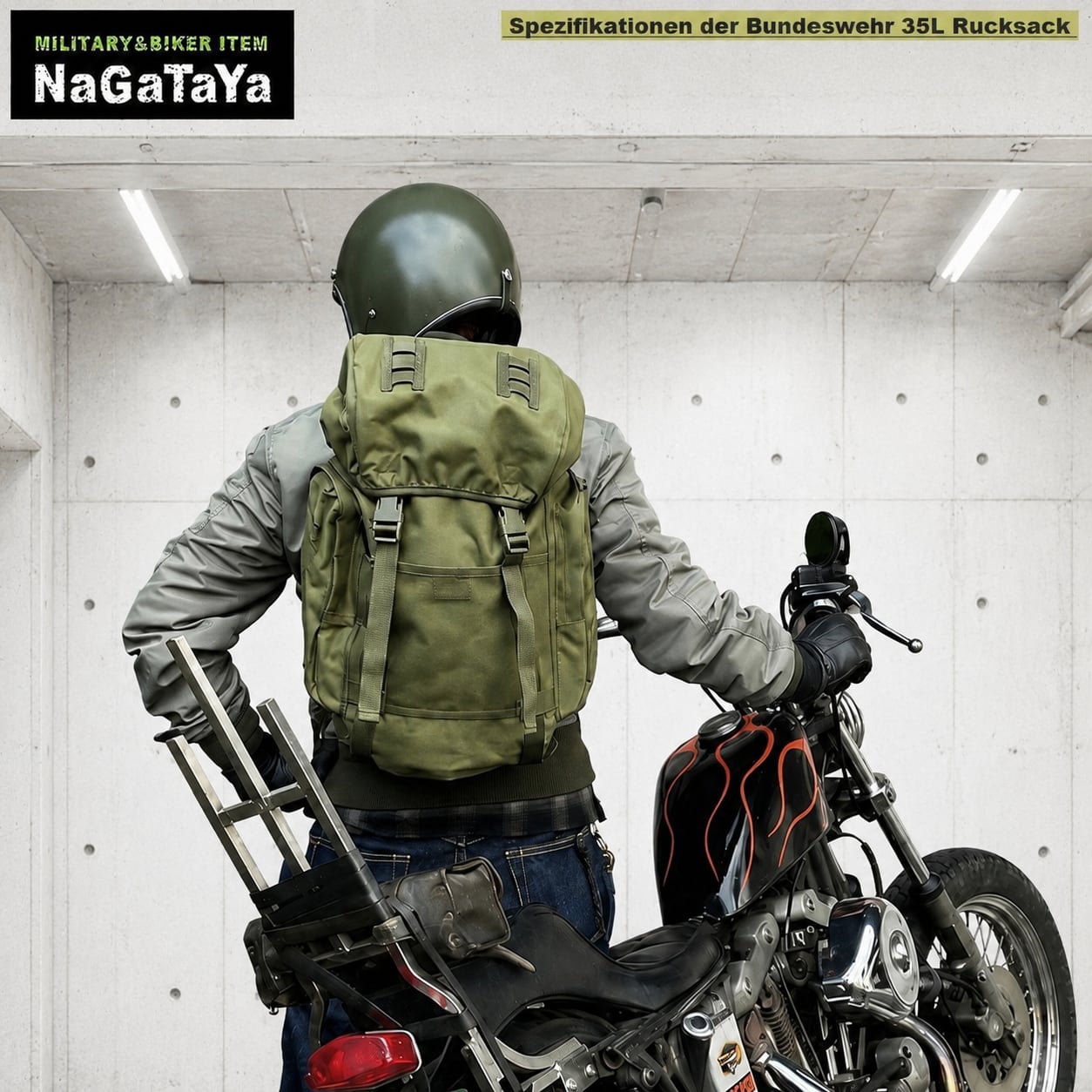 軍用バックパック ドイツ連邦軍仕様 35Lリュック ジャーマンタイプ