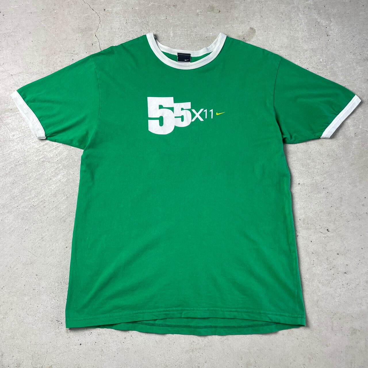 古着 90年代 ナイキ NIKE リンガーTシャツ メンズL相当 ヴィンテージ 