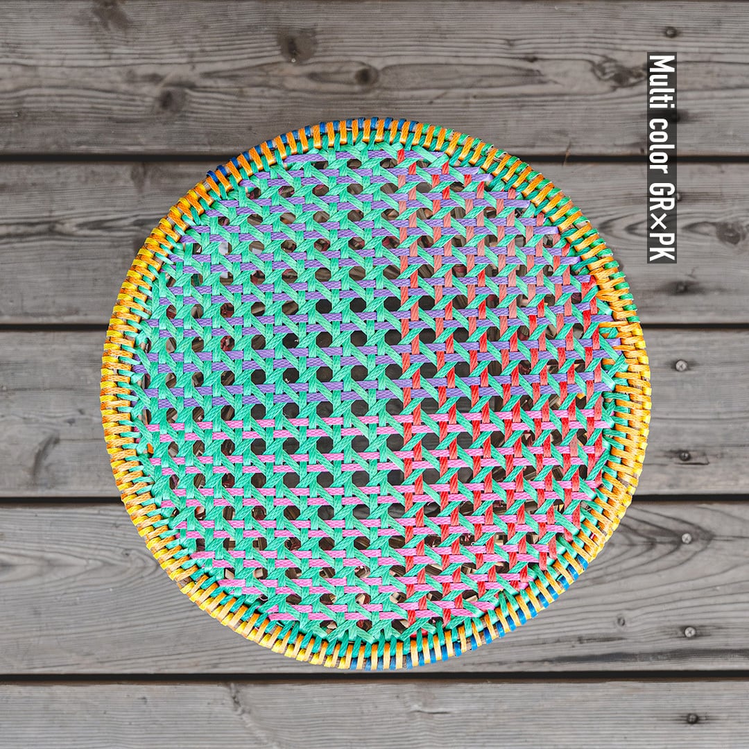 yao／プラスチックテープ・スツール（M）｜Plastictape Stool M