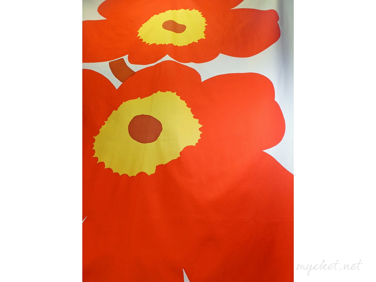 送料無料】marimekko「Unikko 50th Anniversary」ファブリック（未使用