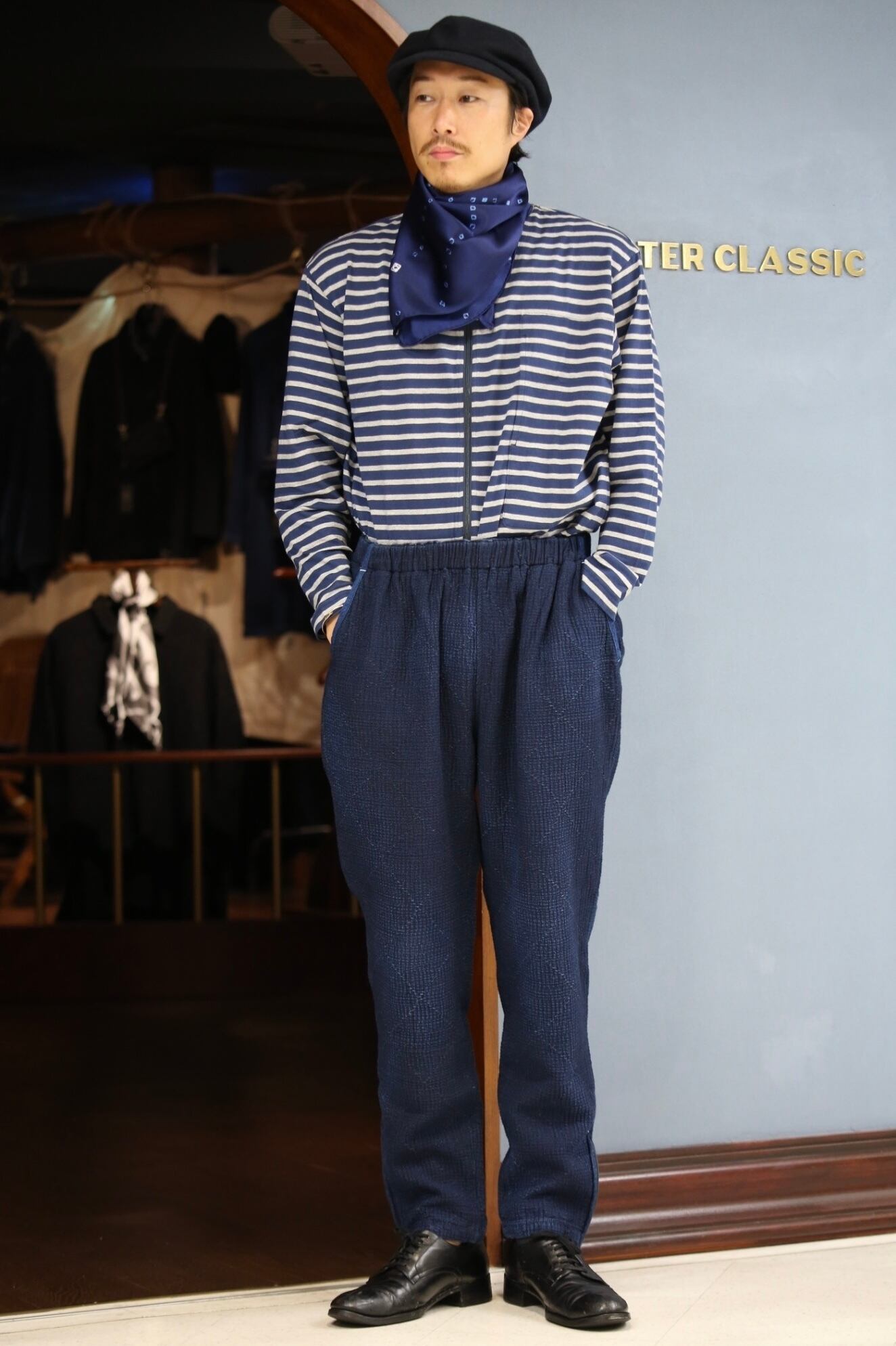 NEW SASHIKO LIGHT KATSU PANTS | 【OFFICIAL】PORTER CLASSIC NEW SASHIKO LIGHT KATSU PANTS | 【OFFICIAL】PORTER CLASSIC