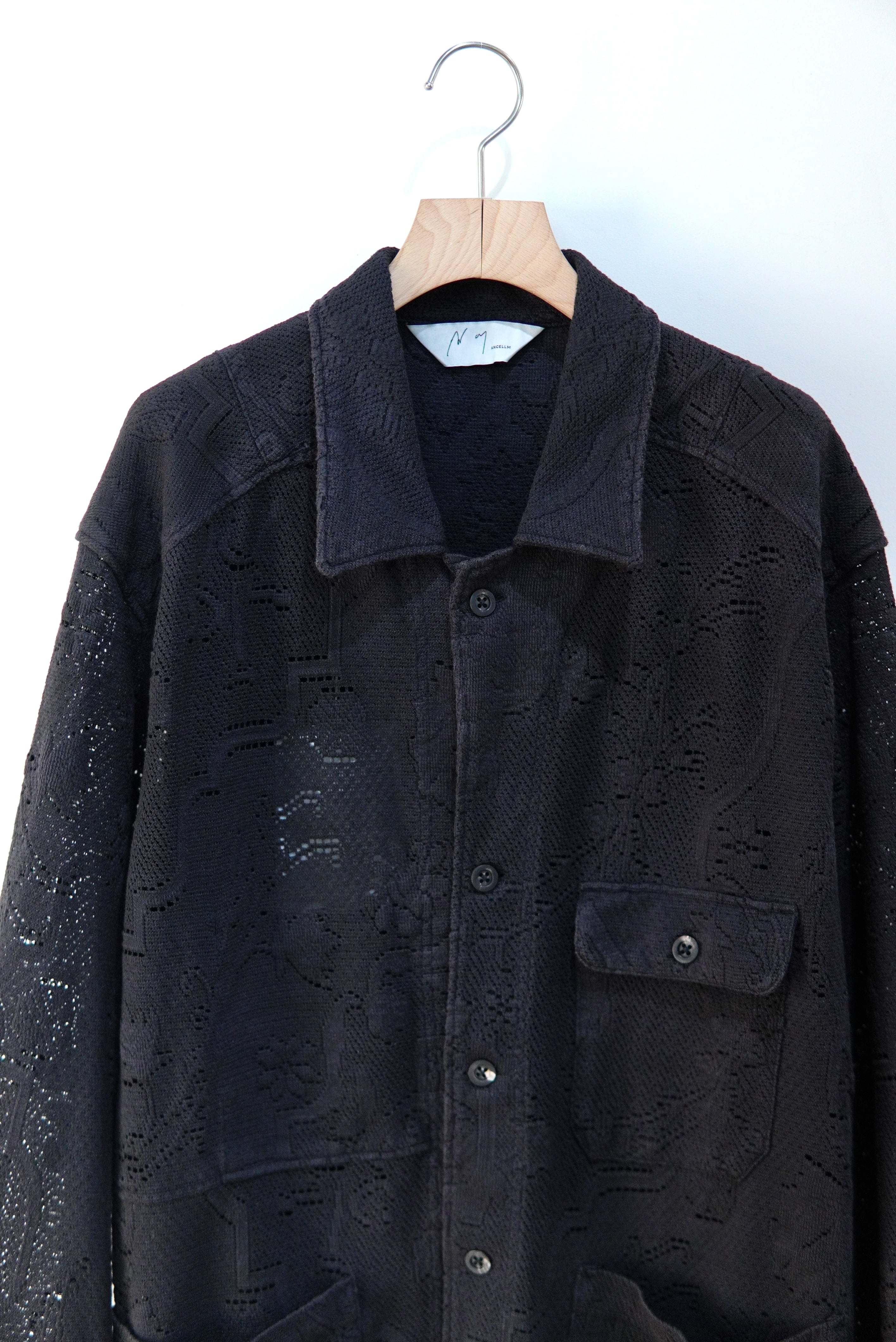 ANCELLM / AGING LACE WORK SHIRT / ANC-SH81-B | POETRY