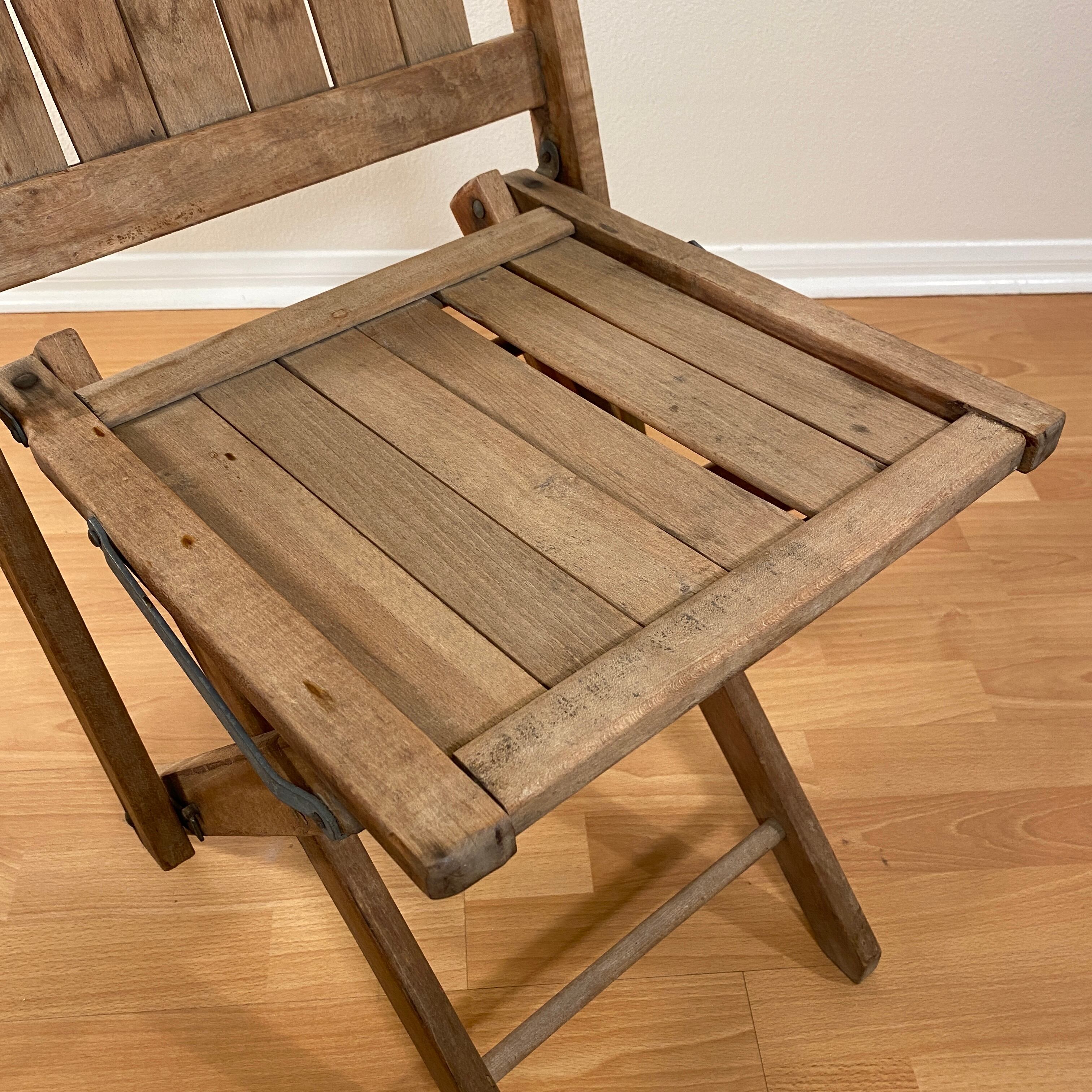 折りたたみ椅子　フォールディングチェア 古家具　ビンテージチェア フォールディングチェア | STORES