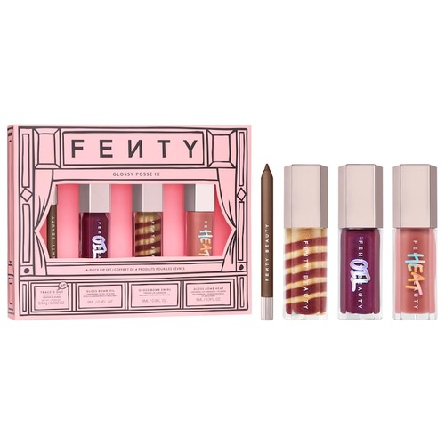 【 FENTY BEAUTY 】限定 Glossy Posse IX 4-Piece Lip Makeup Gift Set