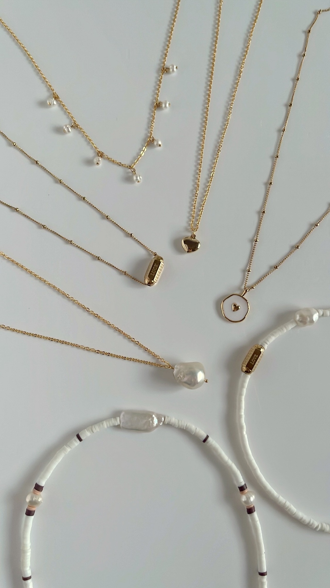 mini ハートネックレス［GKN049］