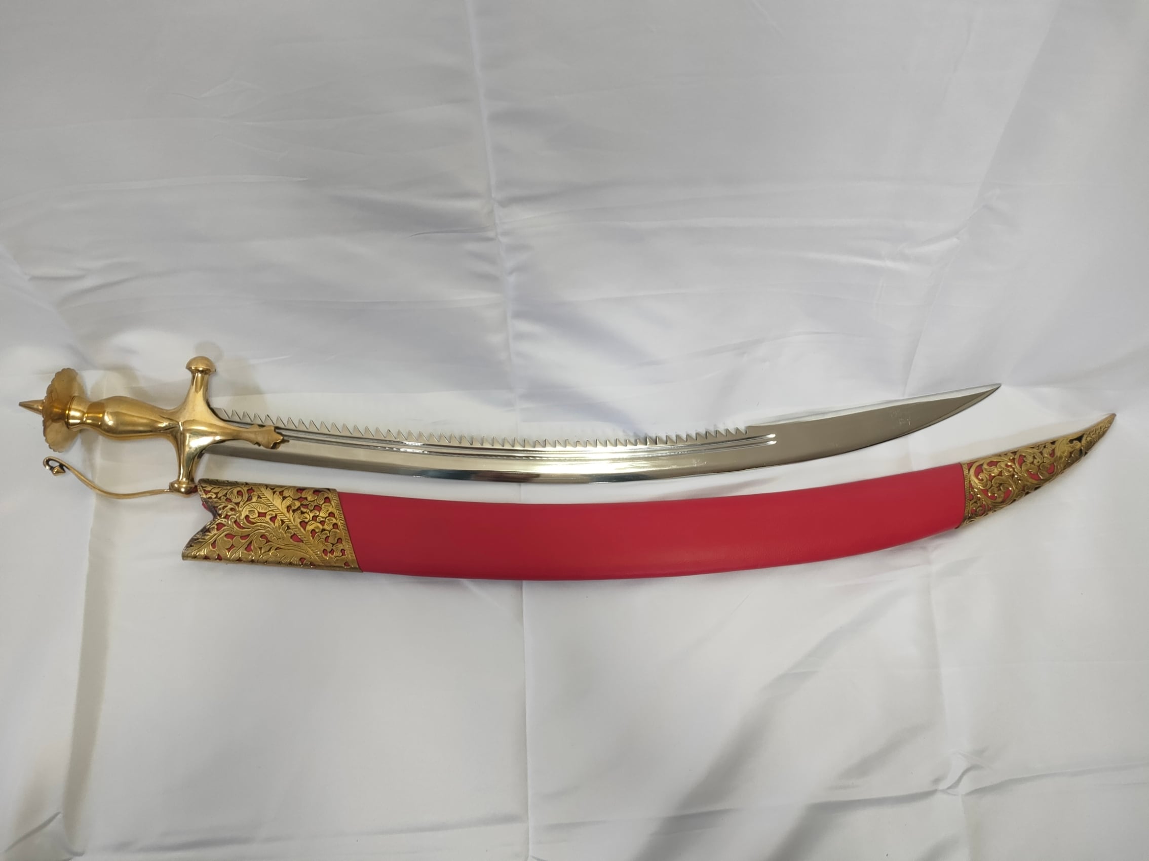 ガチムチ用 新品未使用『シャムシール派生曲刀タルワール』中東最高級模造刀西洋剣類 ガチムチ用 新品未使用『シャムシール派生曲刀タルワール』中東