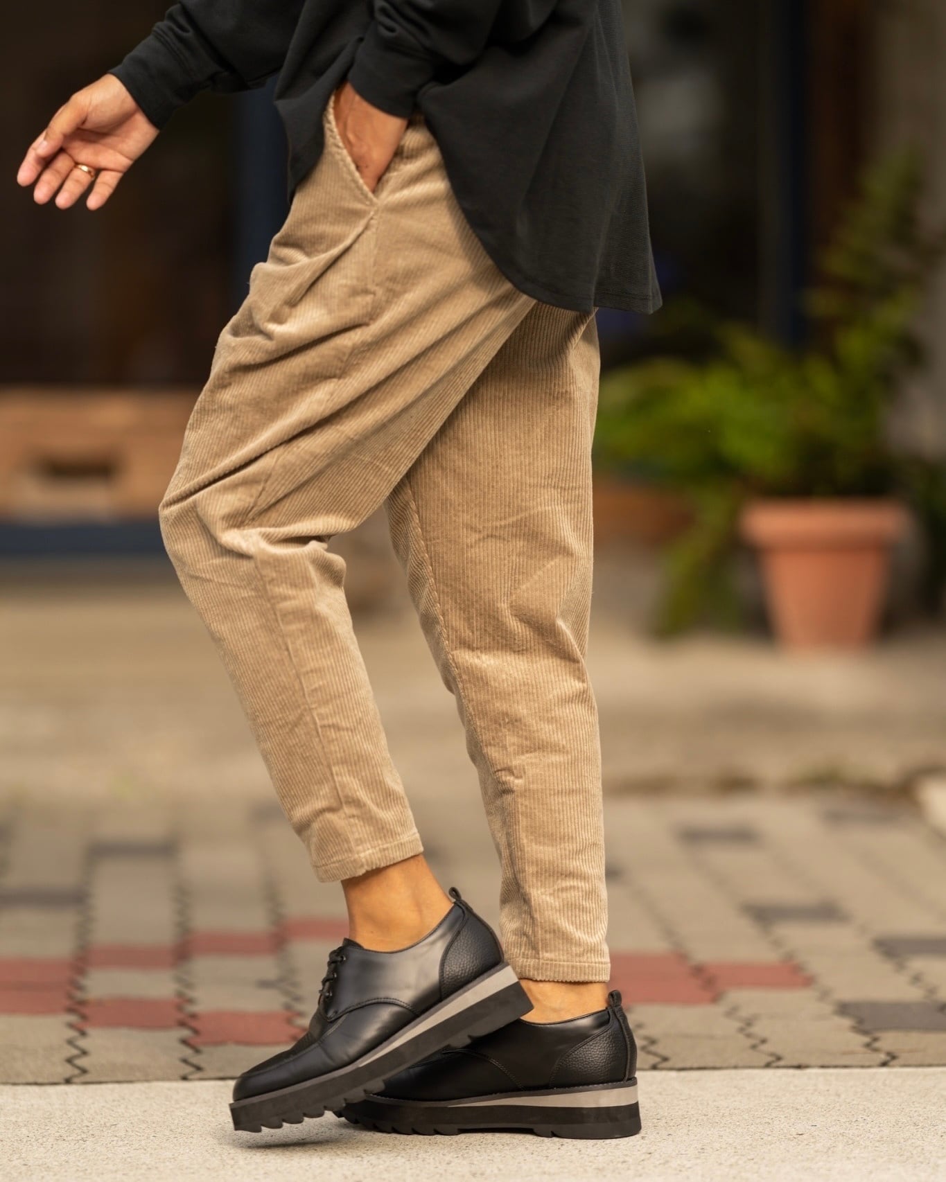 再販】Stretch Corduroy Relax Pants［2303amy-7］ | AMUY TRYSBAY