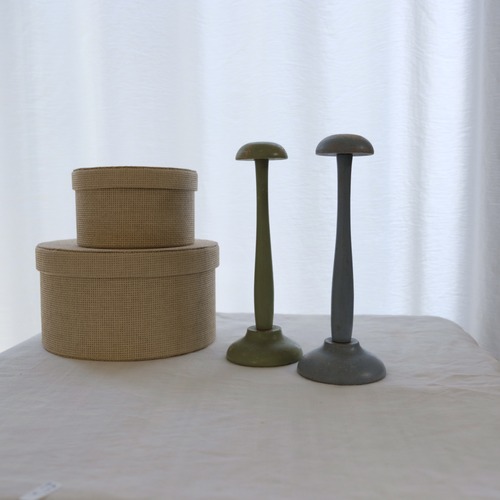 WOOD HAT STAND 【blue】
