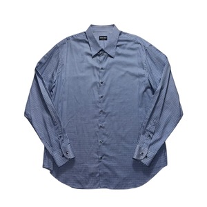 GIORGIO ARMANI geometric pattern oversized shirt