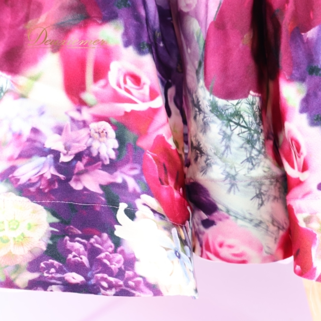 社交ダンス 衣装 エダスー edda hsu スタンダードドレス ピンクワンピース ドレス ピンク系 パープル系 ホワイト系 紫 ピンク 花柄 レース フロート デモ 競技 ダンス パーティ ゴージャス 華やか フォーマル パーティー 大人 上品 おしゃれ レディース 輝き 競技用 コスチューム