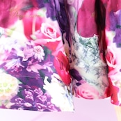 社交ダンス 衣装 エダスー edda hsu スタンダードドレス ピンクワンピース ドレス ピンク系 パープル系 ホワイト系 紫 ピンク 花柄 レース フロート デモ 競技 ダンス パーティ ゴージャス 華やか フォーマル パーティー 大人 上品 おしゃれ レディース 輝き 競技用 コスチューム