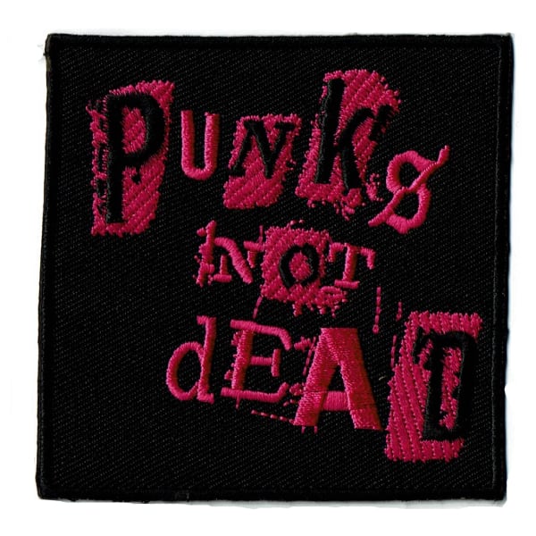 Punk's Not Dead（パンクスノットデッド） - Violet Logo アイロン