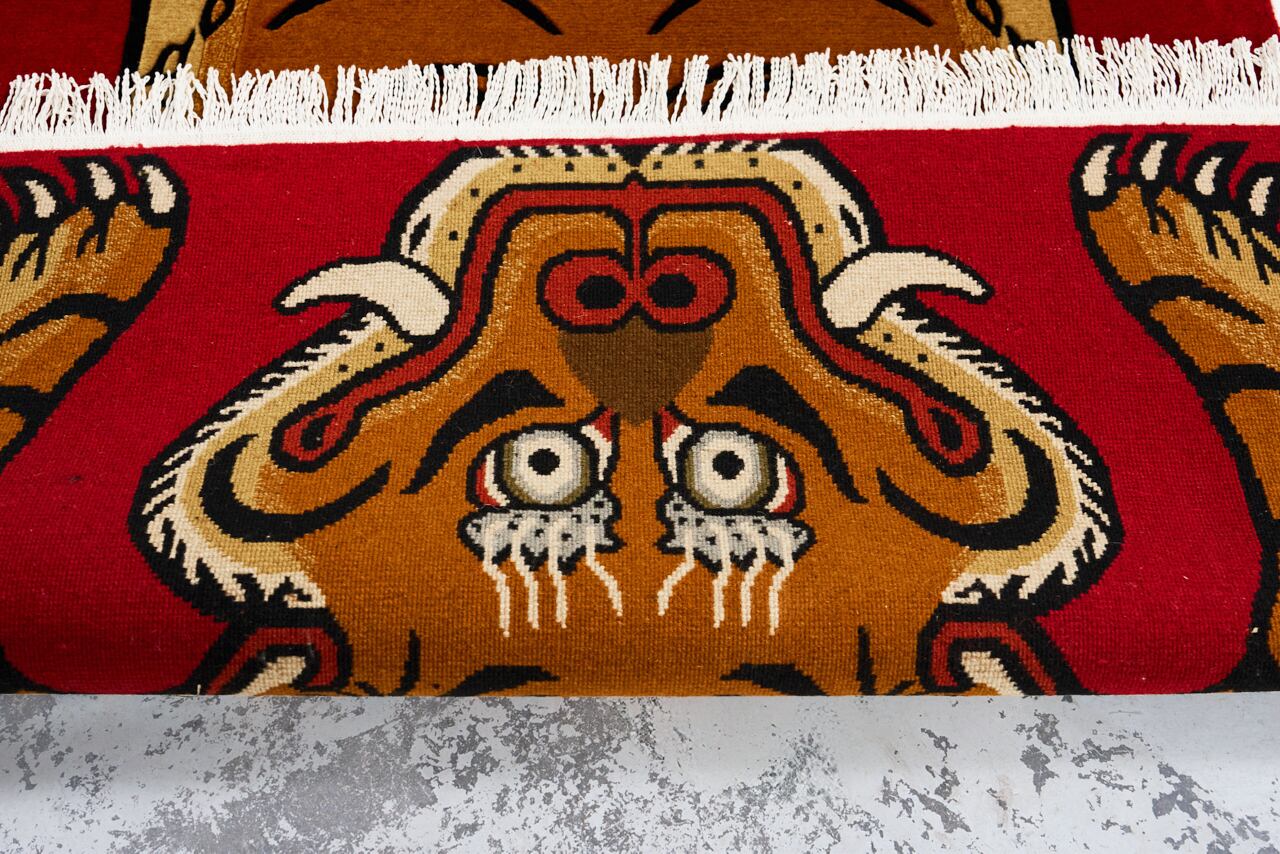 Tibetan Tiger Rug 《Lサイズ•プレミアムウール339》チベタンタイガー
