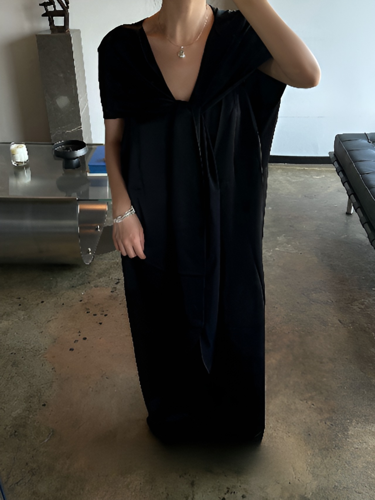 Handmade pearl necklace【H00059】