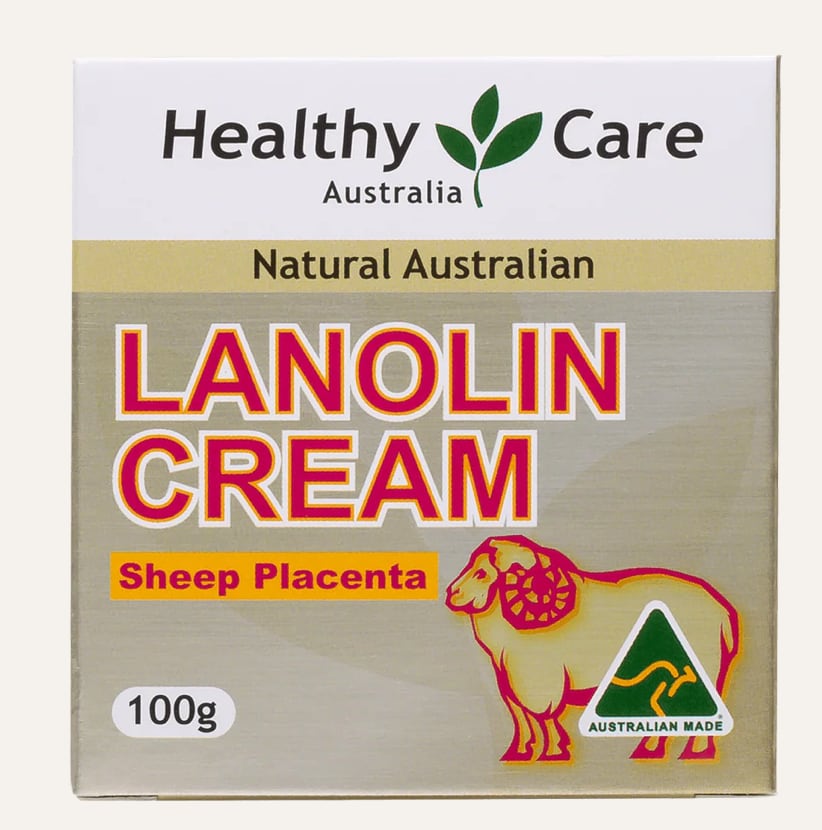 オーストラリア発】ラノリンクリーム＋シーププラセンタ100g｜高保湿