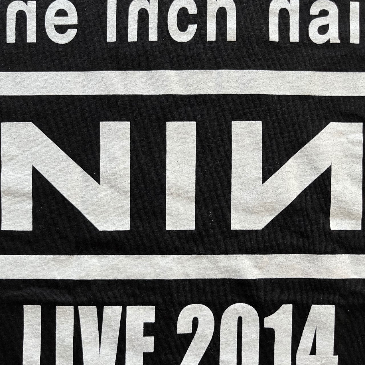 Nine Inch Nails 2014 Tour With Soundgarden Band Tee | Vintage High
