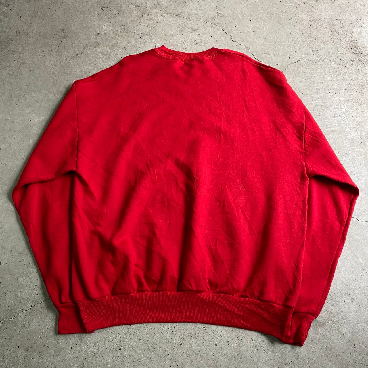 90s JERZEES USA製 無地スウェット ネイビー 2XL