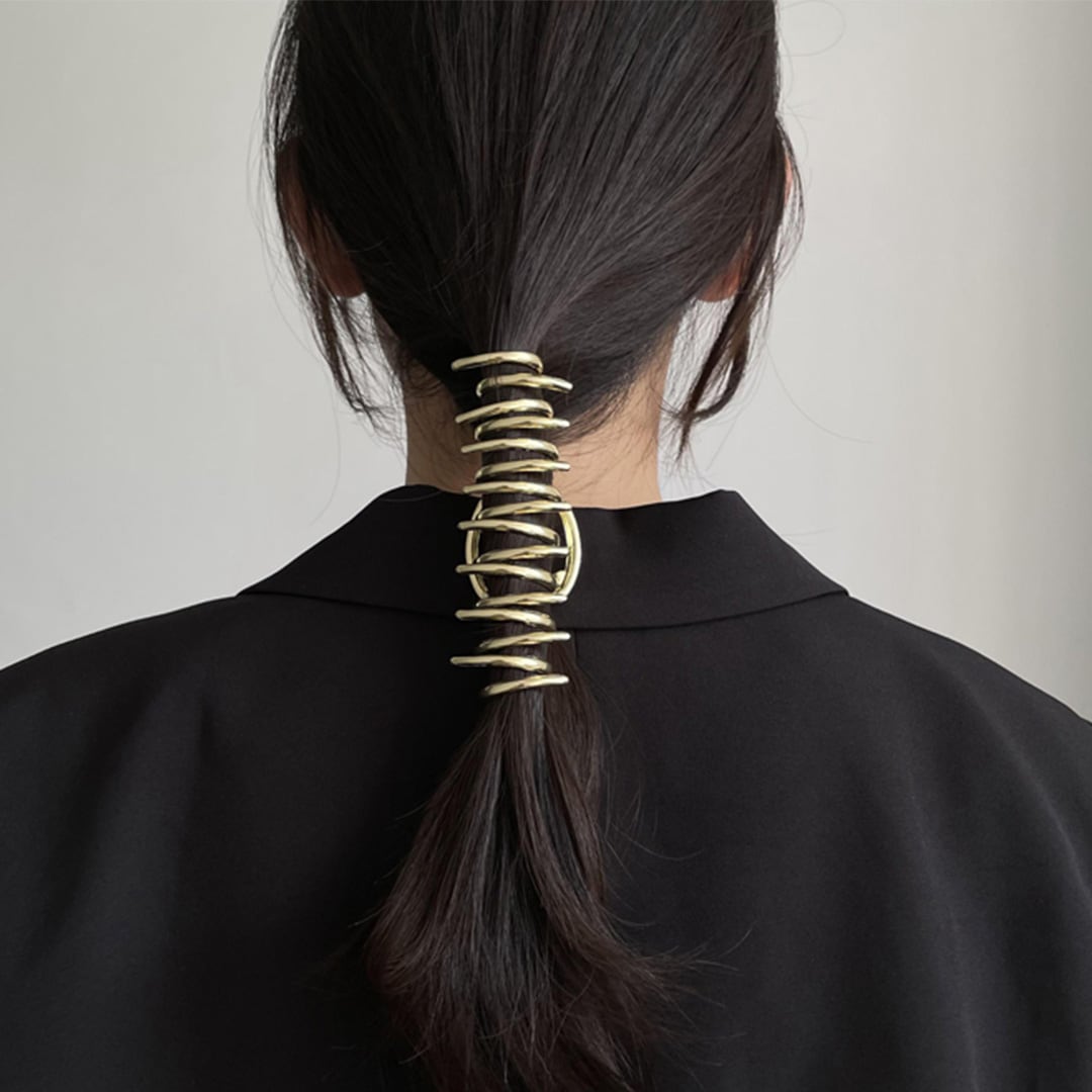 メタリックヘアクリップ K0314