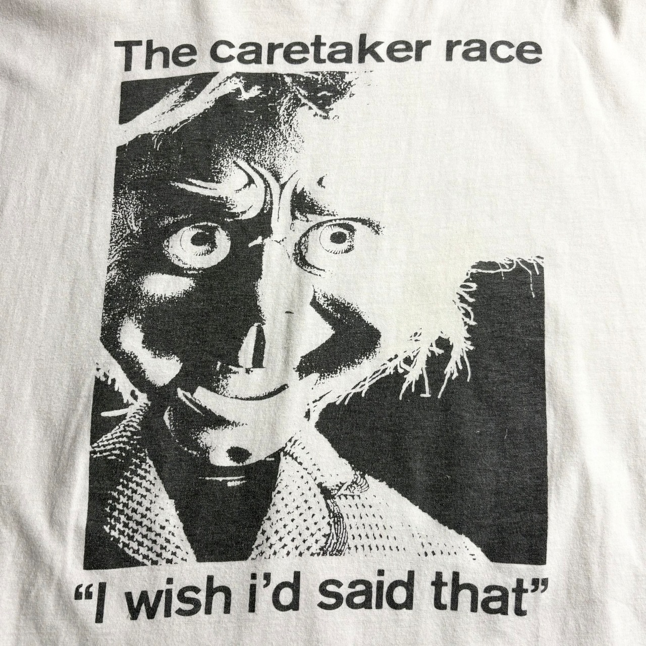 vintage ~1990’s THE CARETAKER RACE music tee “I wish I’d said that”
