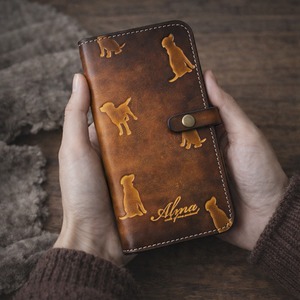 全機種対応　スマートフォンケース　『いぬあそび』（iPhone/Android）