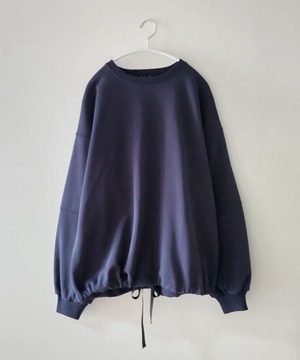 No.58014 裾リボンスウェット Navy