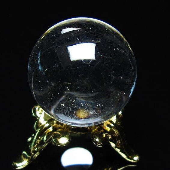 水晶 丸玉 20mm 一点物 141-7589