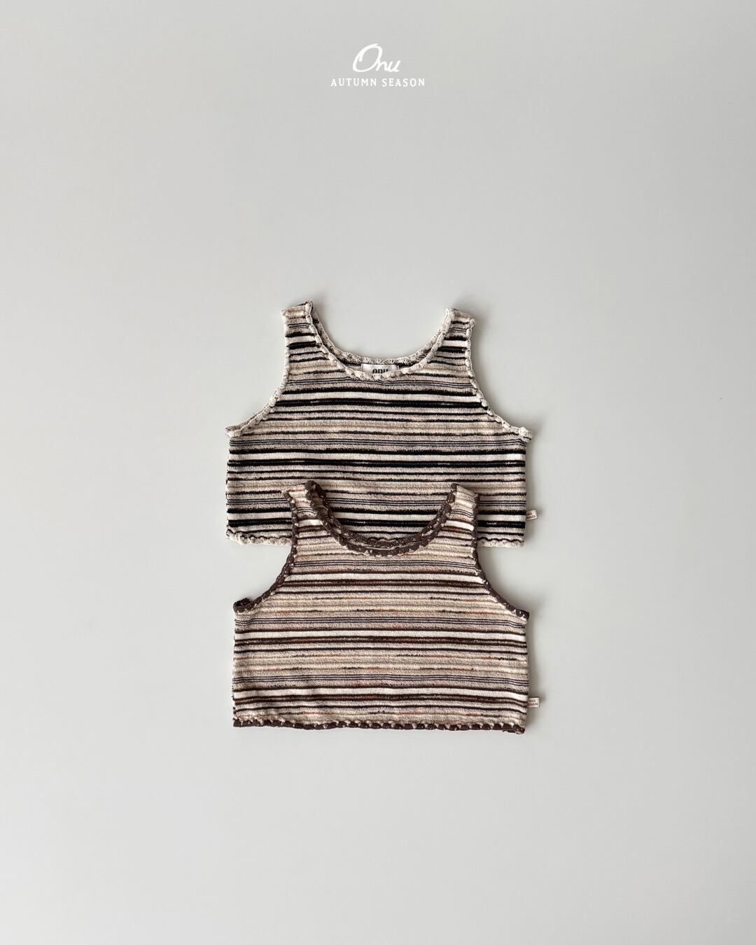 knit vest【onu】※9月中旬発送予定