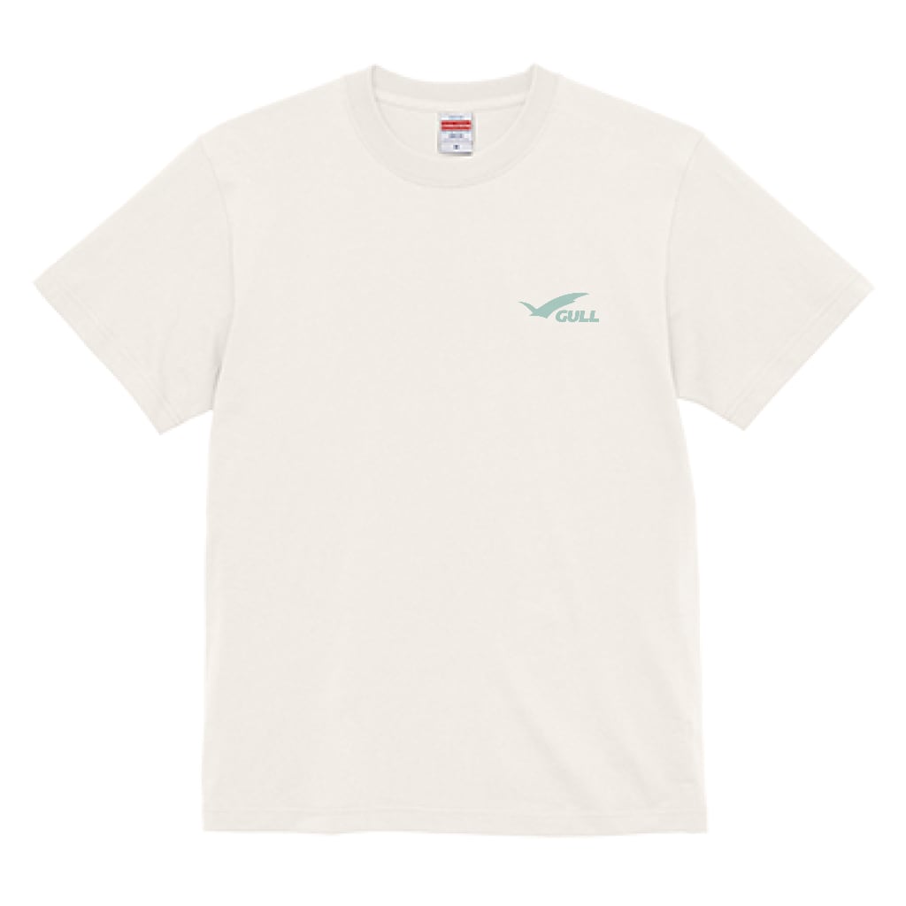 【OnlineStore限定】Fin Artist YURIE × GULL コラボTシャツ　″ ターコイズ ”